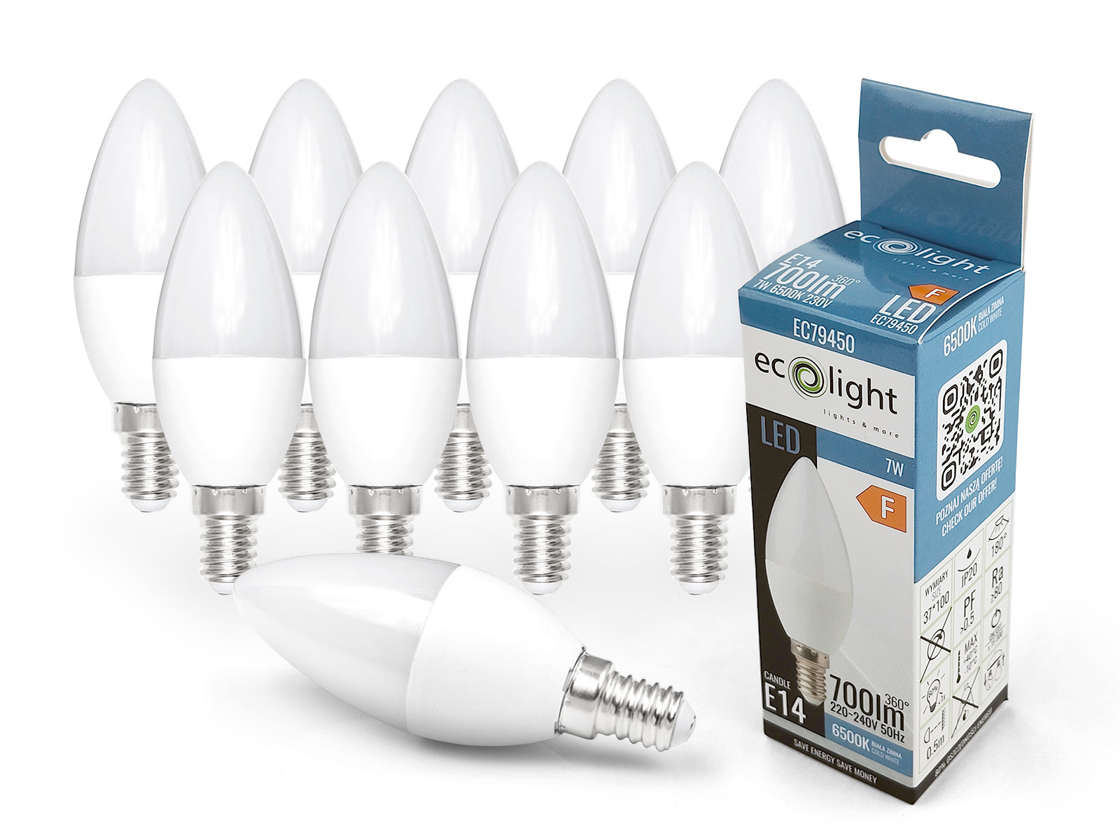 Żarówki Candle E14